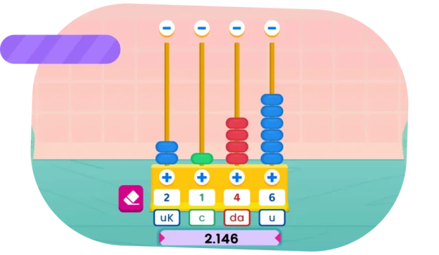 Icon representing the Elementary section with an abacus symbol.